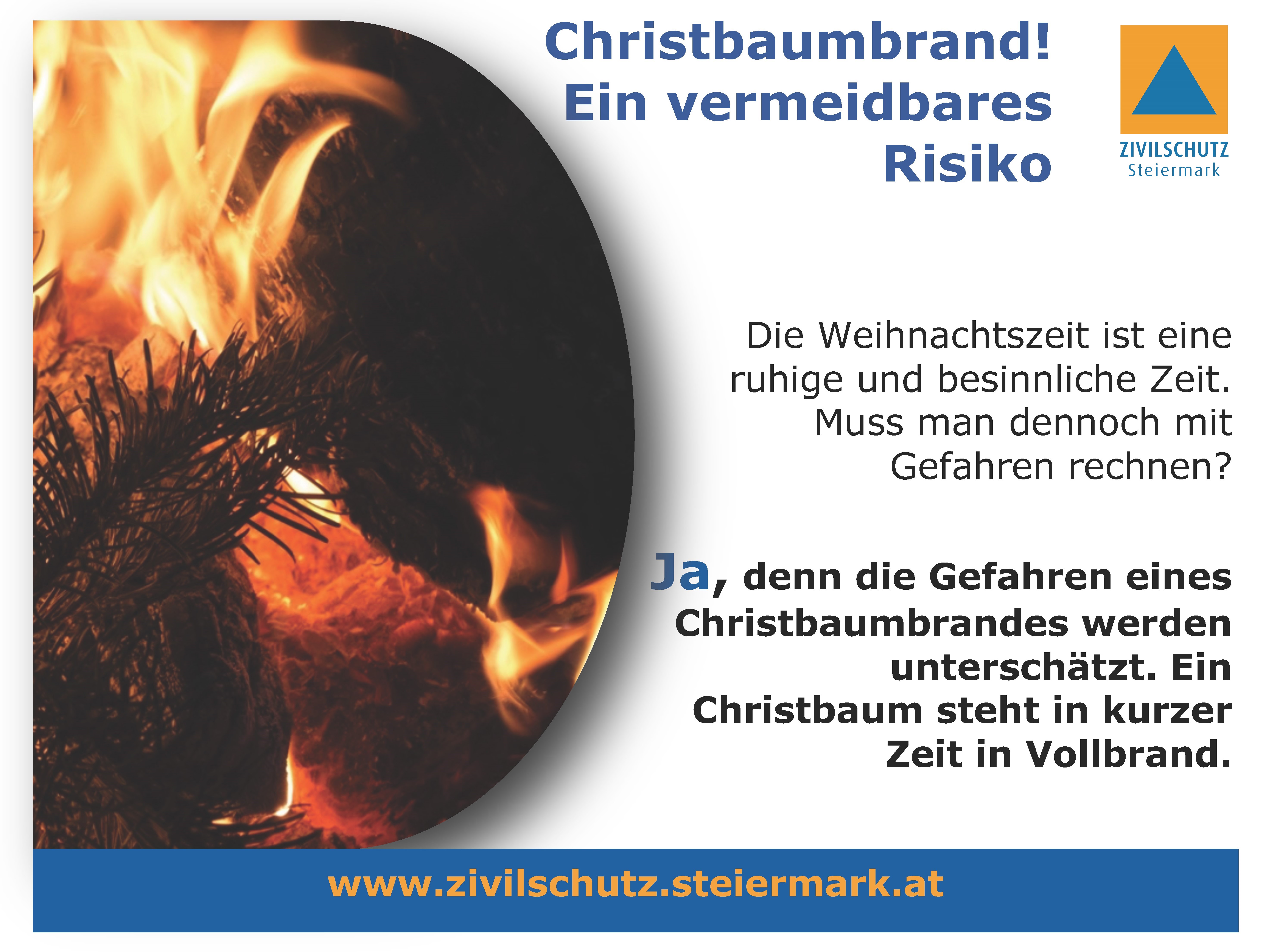 Christbaumbrand